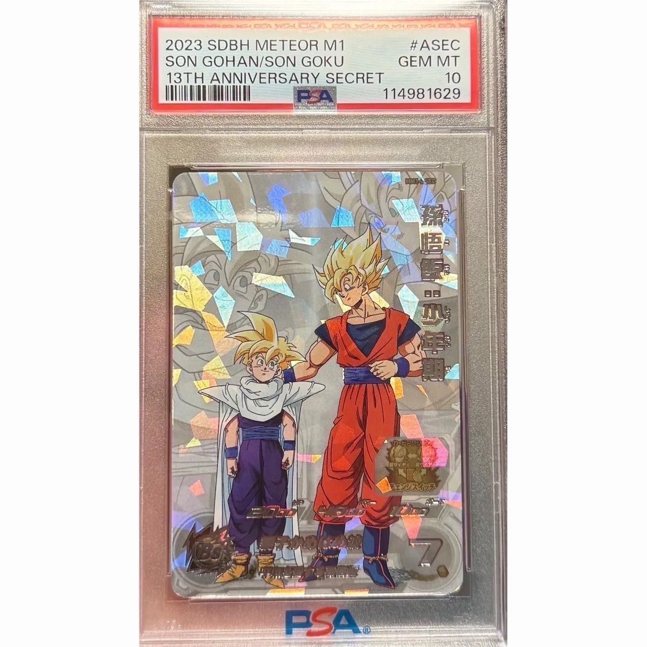 孫悟飯 少年期 ASECドラゴンボールヒーローズPSA10 2023 SDBH 孫悟飯 少年期 ASECドラゴンボールヒーローズPSA10 2023 SDBH 【公式通販】