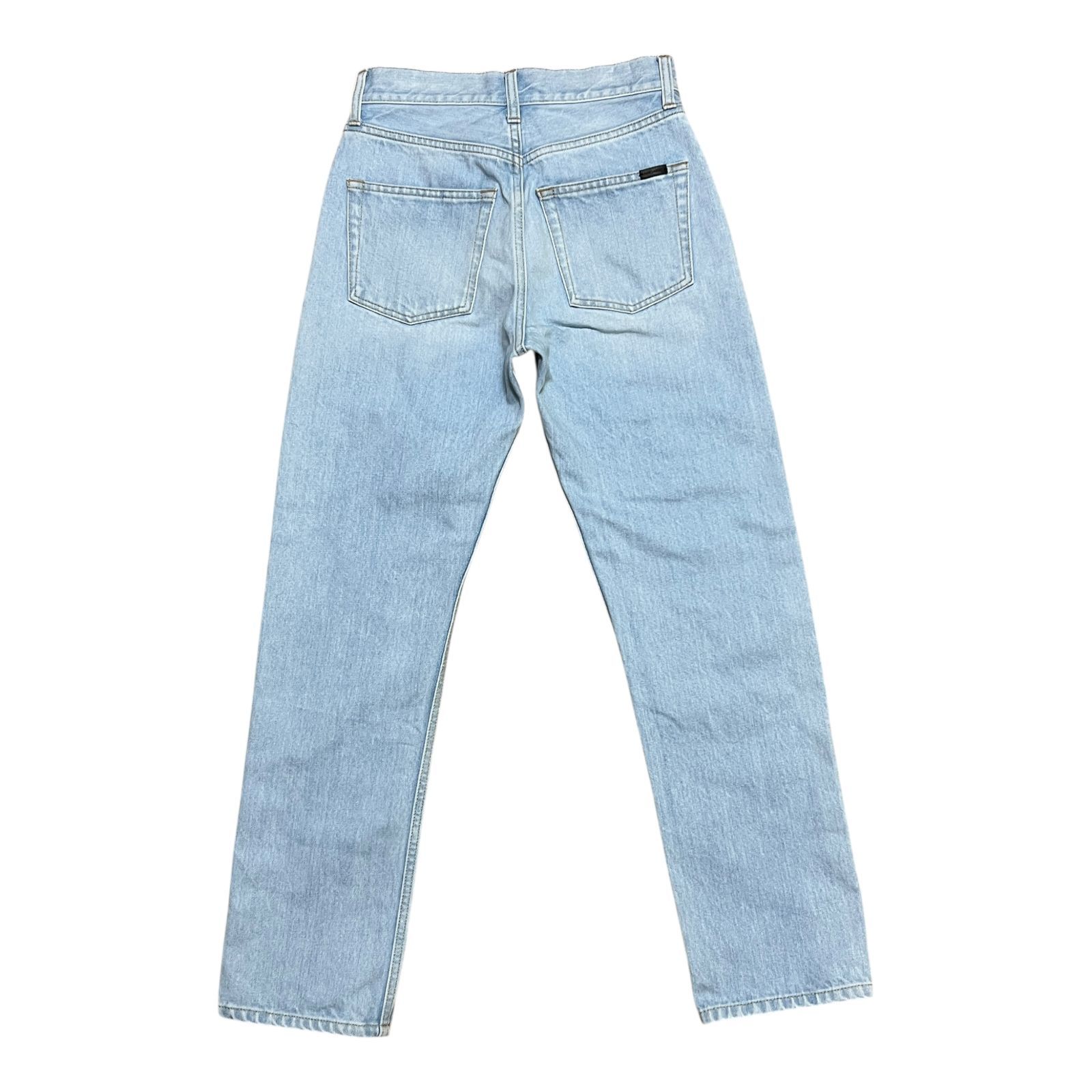 極美品】SAINT LAURENT PARIS ハイウエスト ストレートデニム 26 