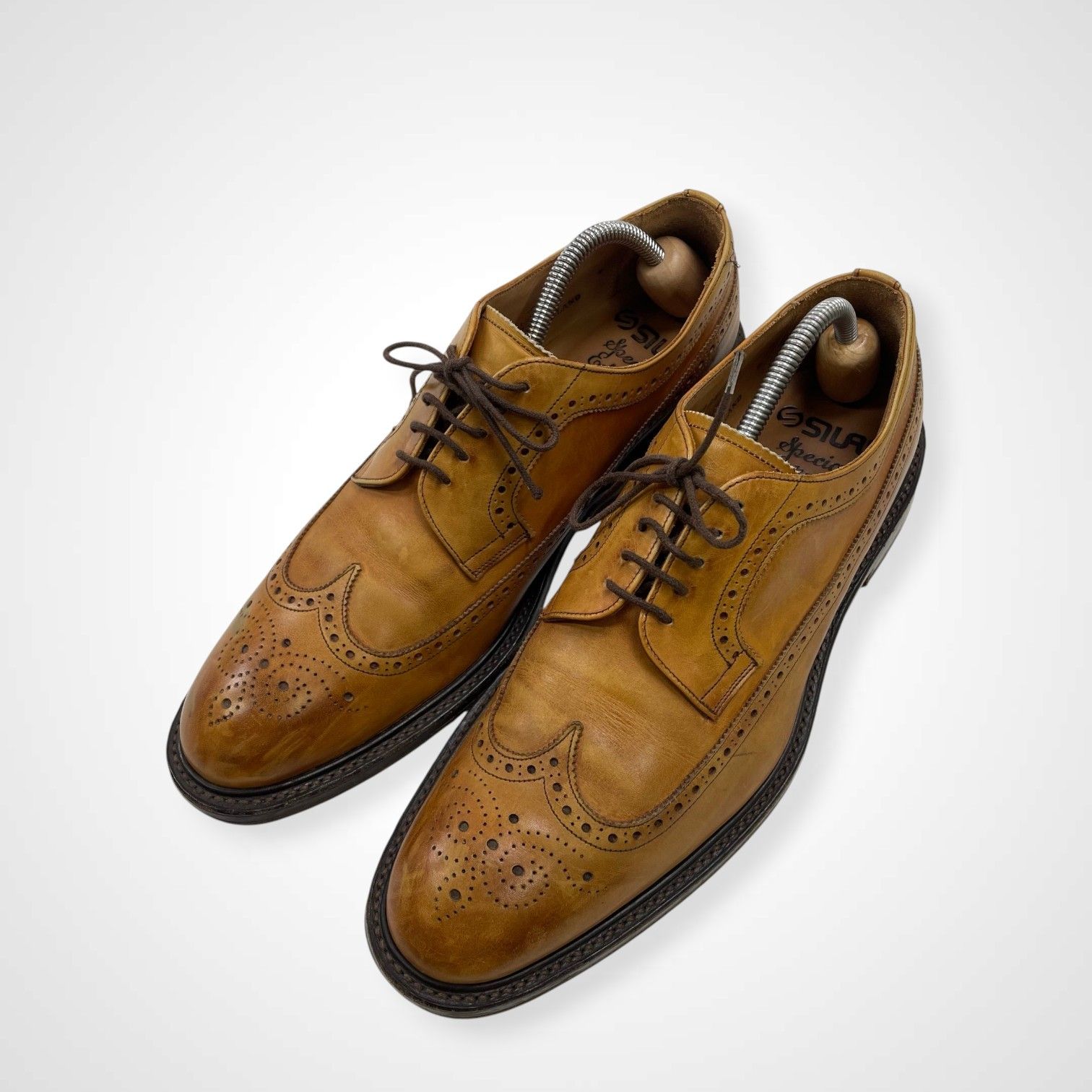SILAS×CHEANEY サイラス チーニー / コラボウイングチップレザー
