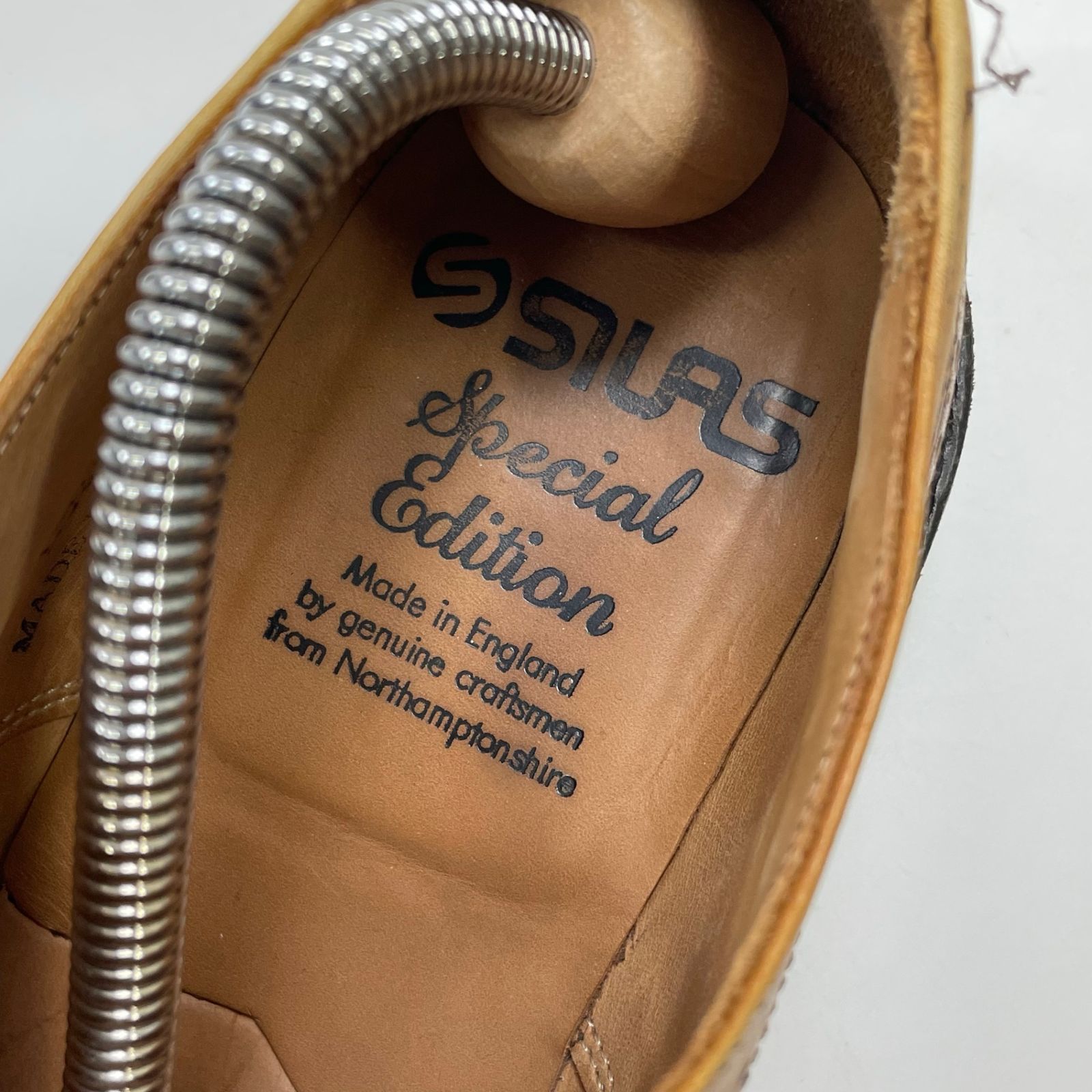 SILAS×CHEANEY サイラス チーニー / コラボウイングチップレザー