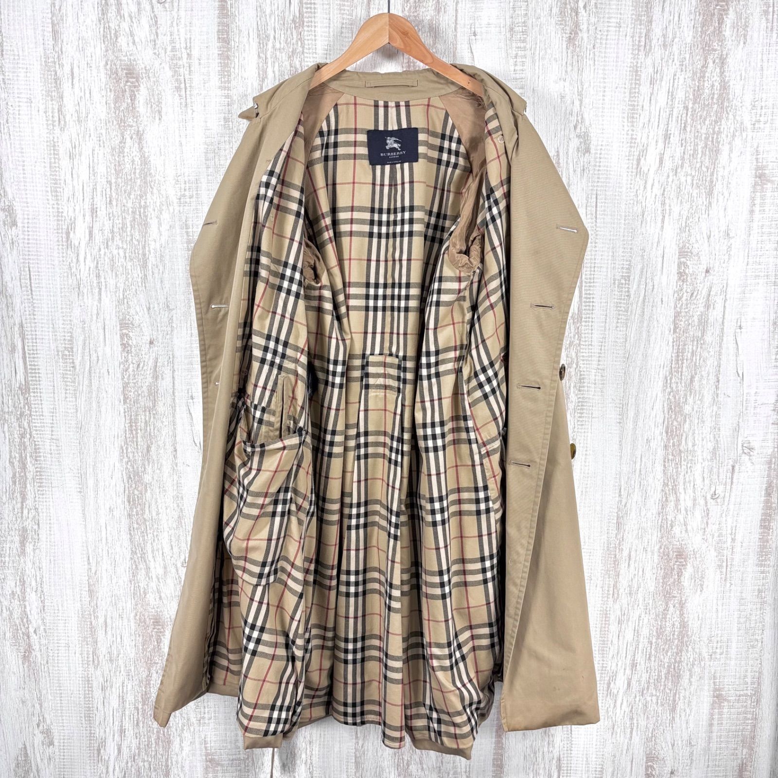 90s イングランド製 BURBERRY LONDON バーバリーロンドン ノバチェック