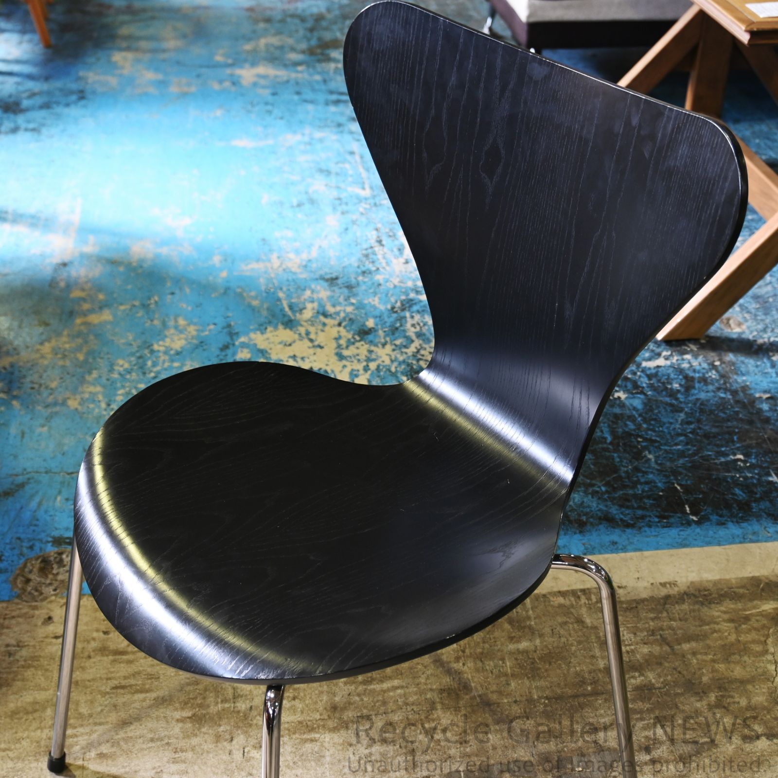 ○ FRITZ HANSEN SERIES 7 Black フリッツハンセン セブンチェア 黒