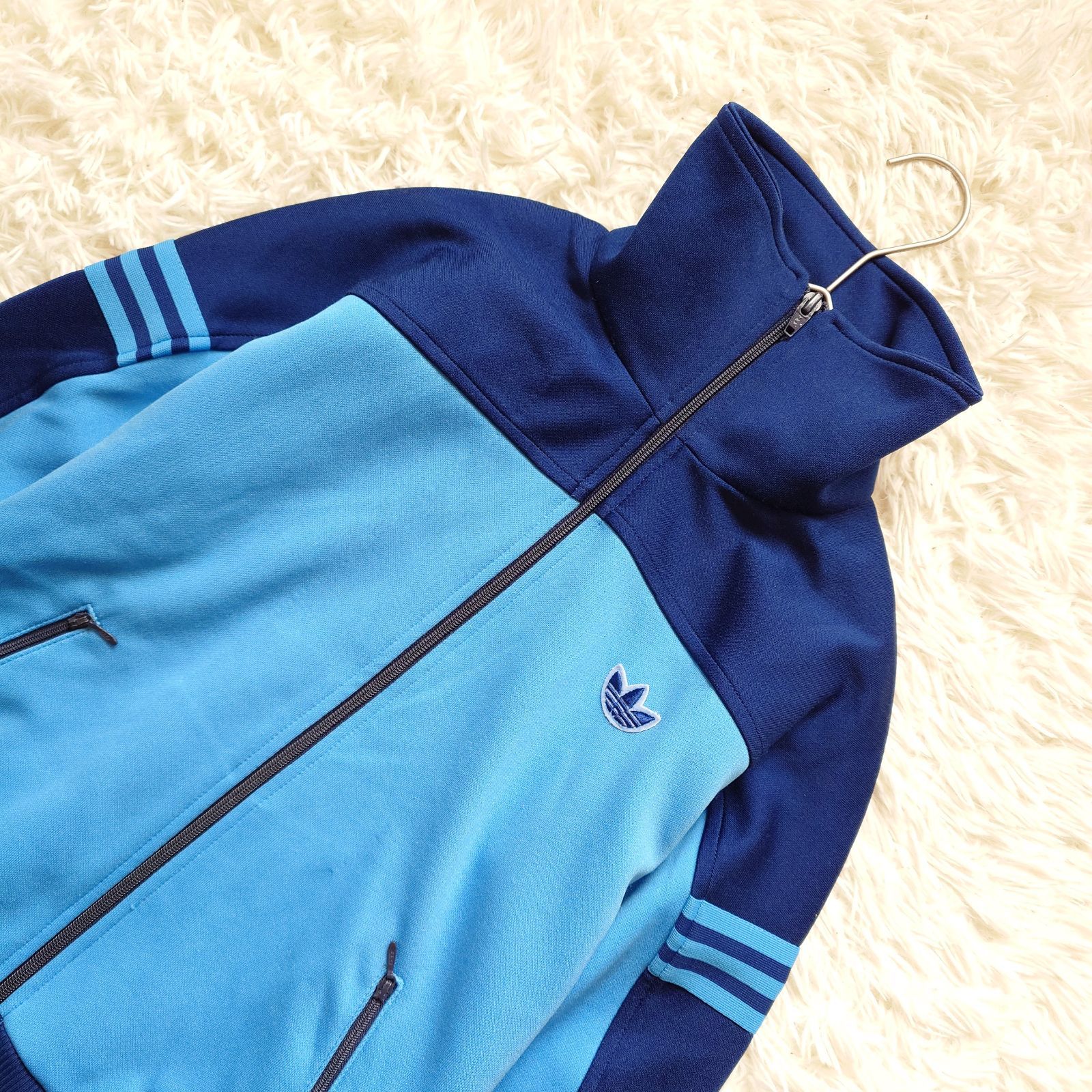 アディダス adidas 70s 80s 西ドイツ デサント製 トラックジャケット