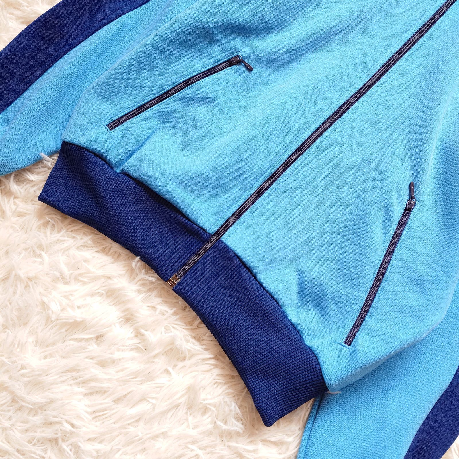 アディダス adidas 70s 80s 西ドイツ デサント製 トラックジャケット