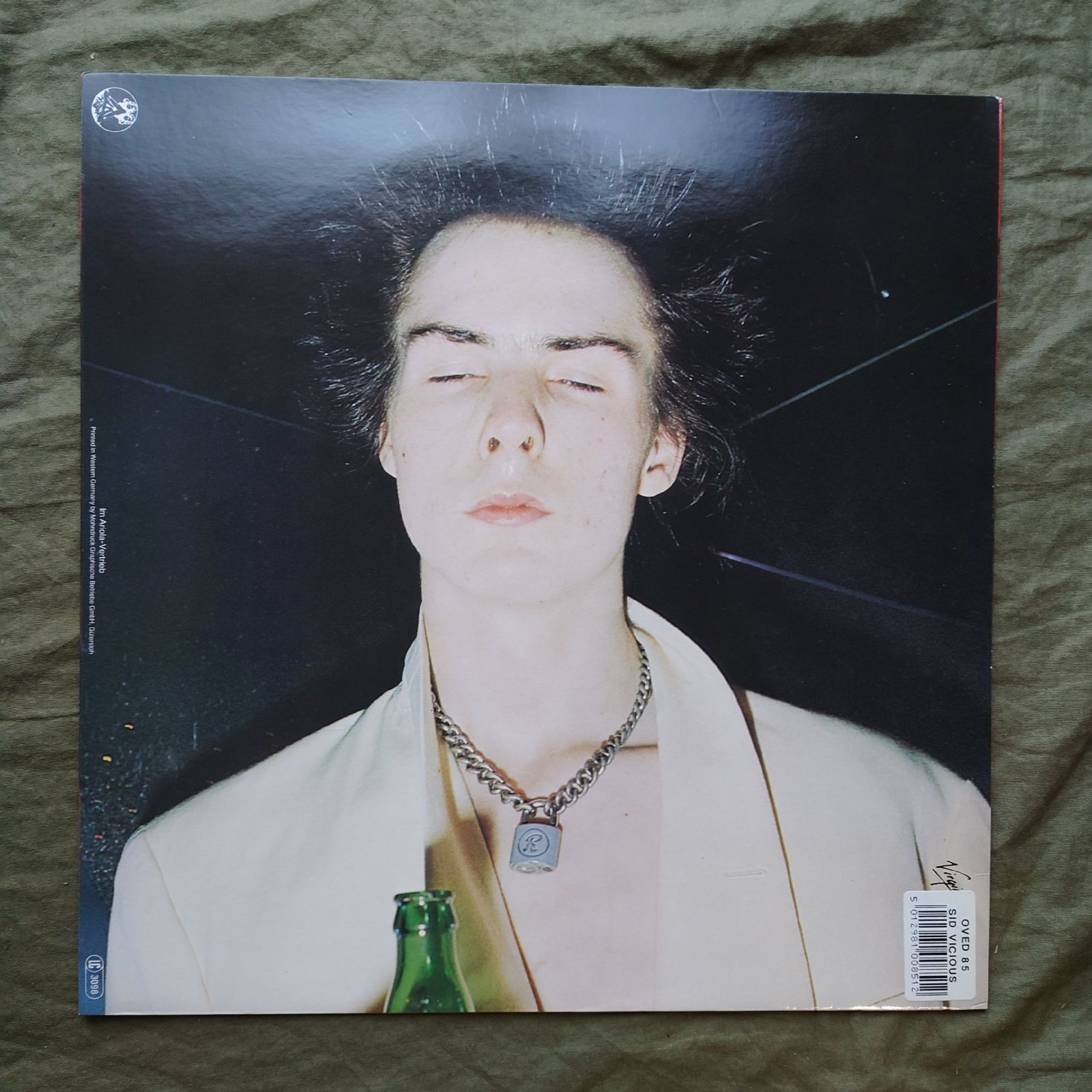 美盤 良ジャケ 1980年 レアドイツ盤 シド・ヴィシャス Sid Vicious LP