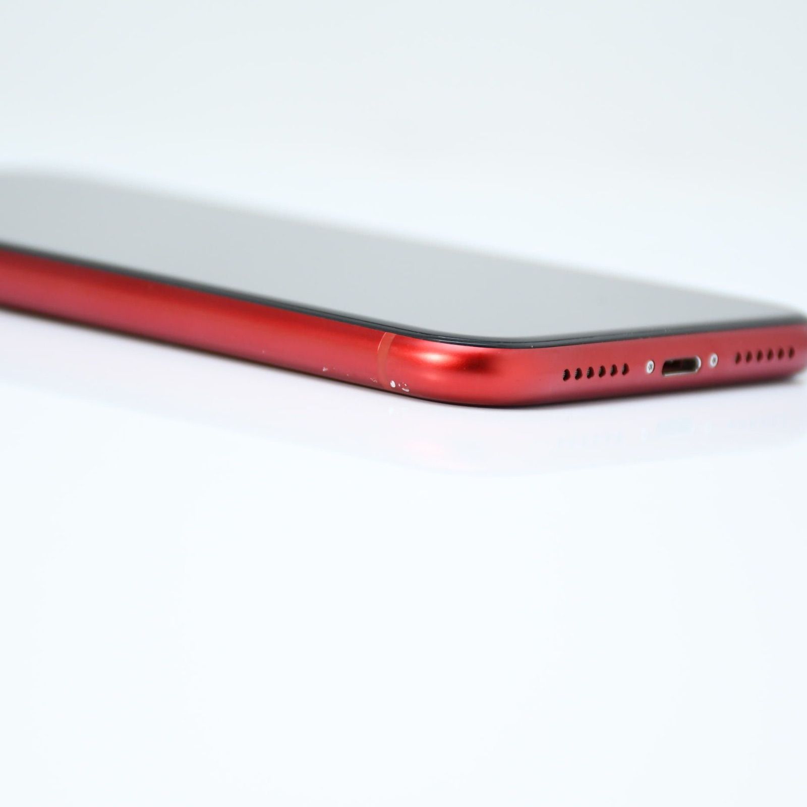 iPhone XR 128GB レッド SIMフリー 液晶美品 - メルカリ