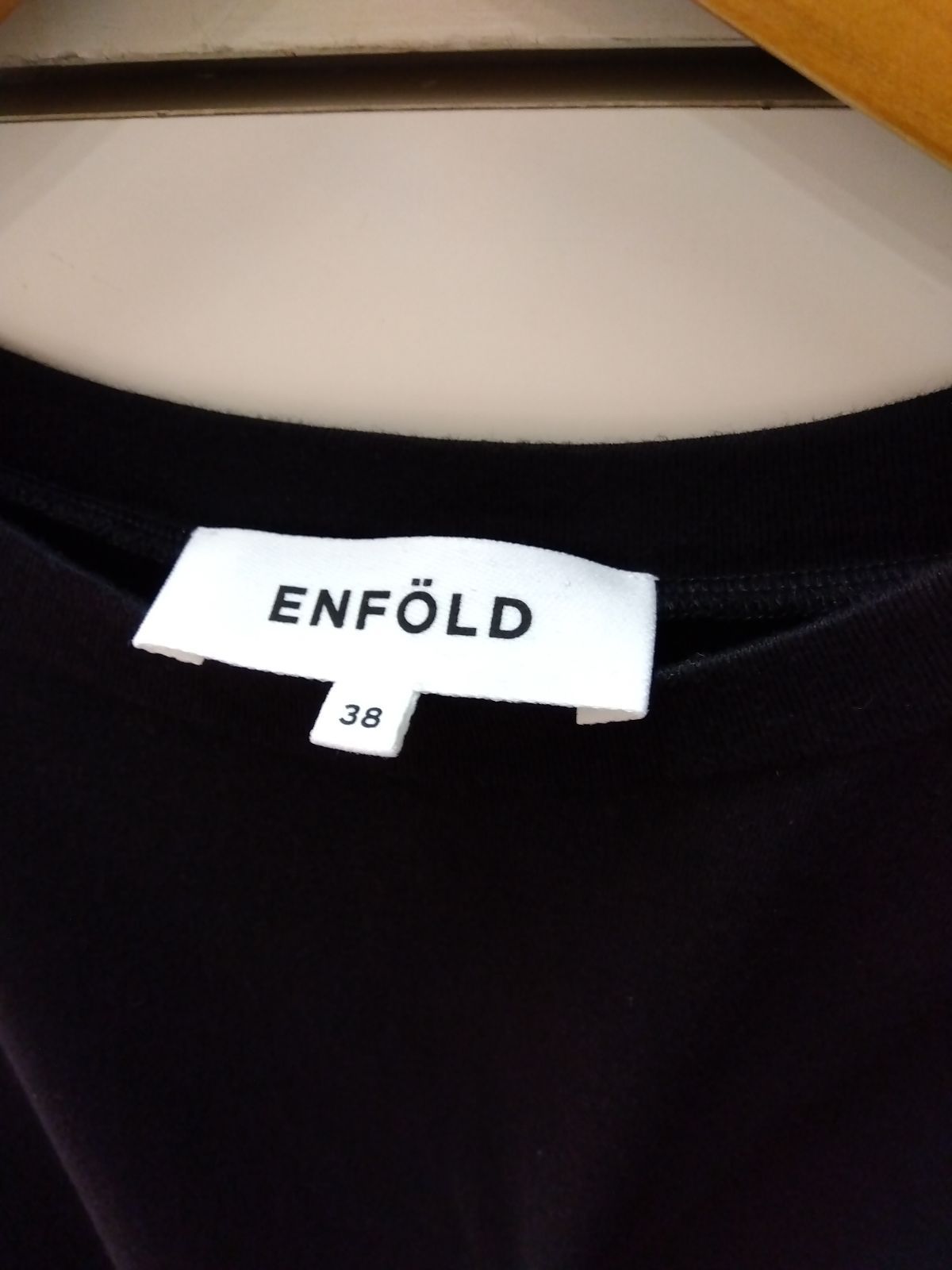 M17 エンフォルド ENFOLD 38 ノースリーブトップス ブラックカラー