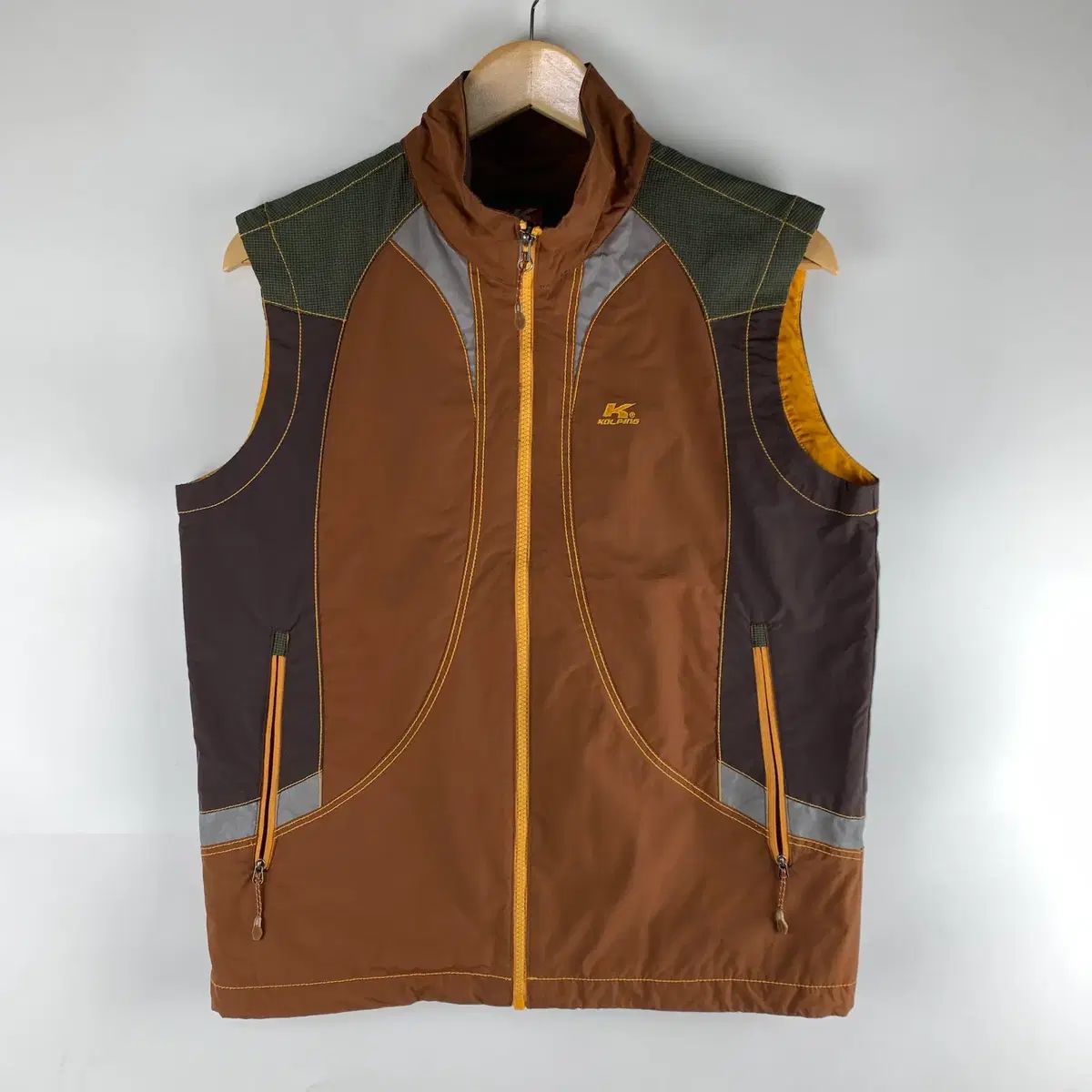 Kolping ブラウン ベスト ウィンドブレーカー 95 260307