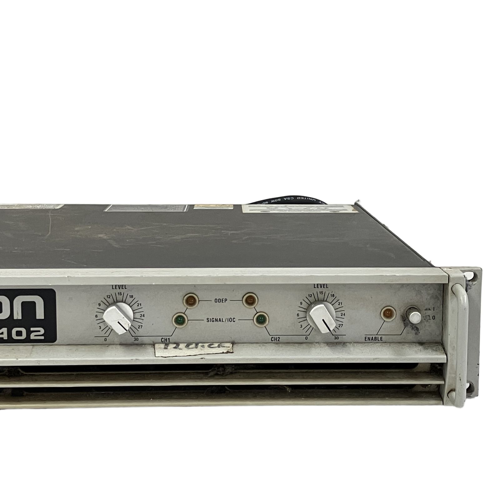 AMCRON MACRO-TECH 1202 パワーアンプ 音響機器 アムクロン M6088048