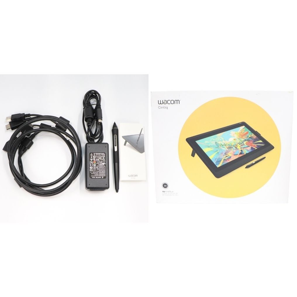 中古 Wacom ワコム 液晶ペンタブレット Cintiq 16 【可(C)】 ワコム 
