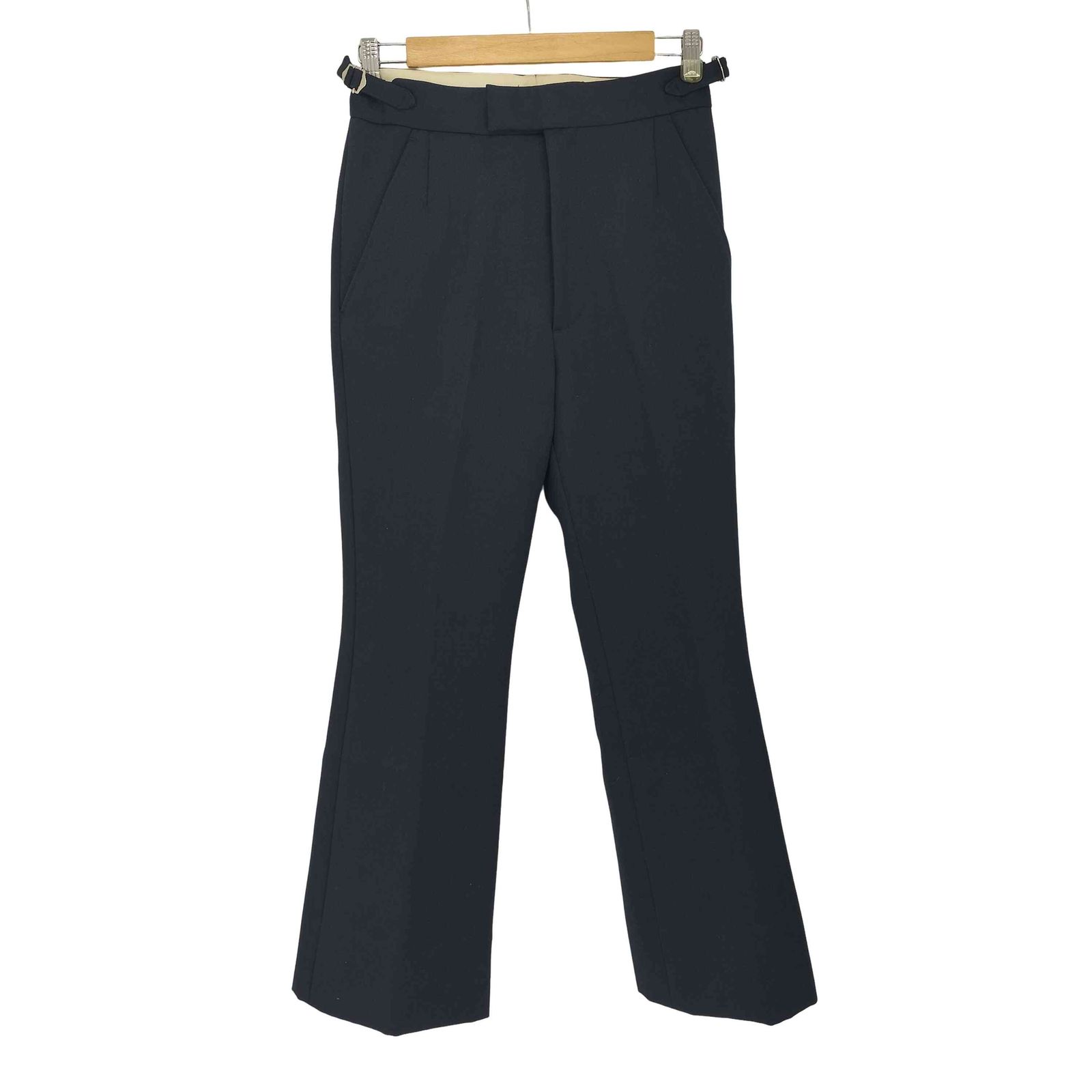 sade スラックス　pt1 manhole ユーズドフルギ USED古着 sade manhole別注 ウール フレア スラックス