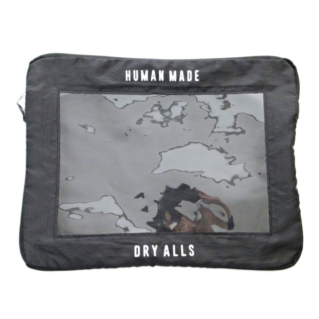 新品 HUMAN MADE トラベルポーチ 2サイズセット ブラック HUMAN MADE