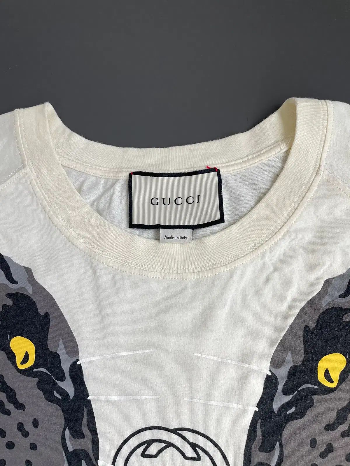 S GUCCI グッチ LOVED タイガー 半袖 Tシャツ オーバーサイズ