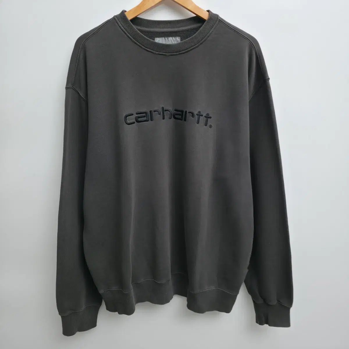 L カーハート PIGMENT ピグメント グレー スウェット スウェット 