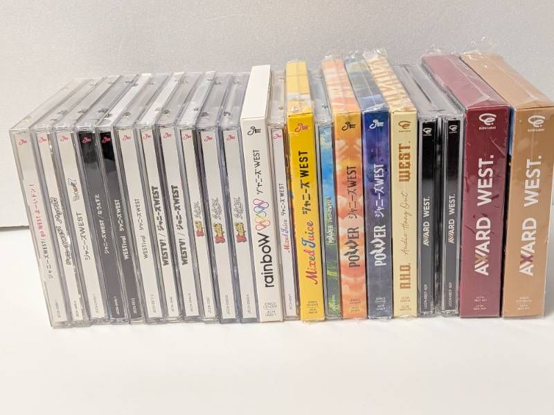 WEST. シングルCD、アルバム 84点セット まとめ売り - メルカリ