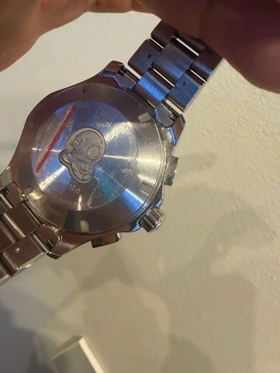  タグ ホイヤー アクアレーサー 300M デニム版 クロノグラフ 44mm プルオーバー 自動巻き時計 腕時計(アナログ)