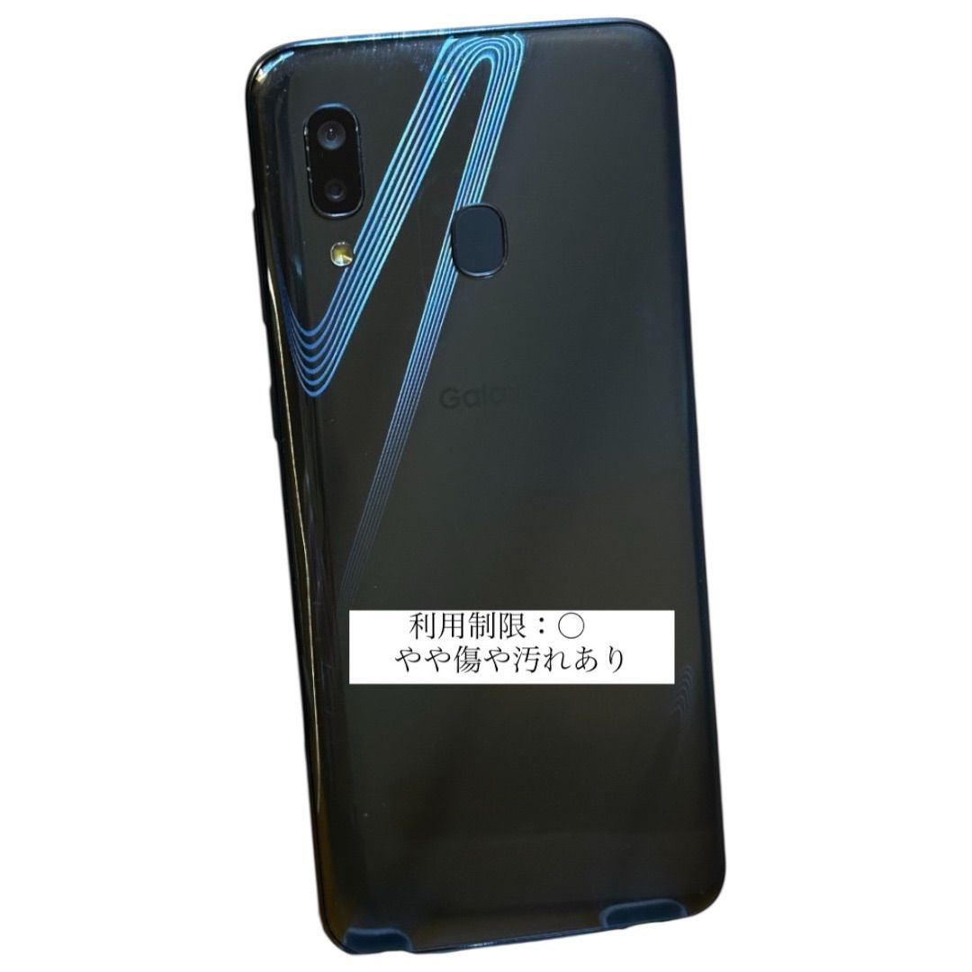 Galaxy ☆バッテリー新品 Galaxy A30 64GB SIMフリー 最大容量良好 