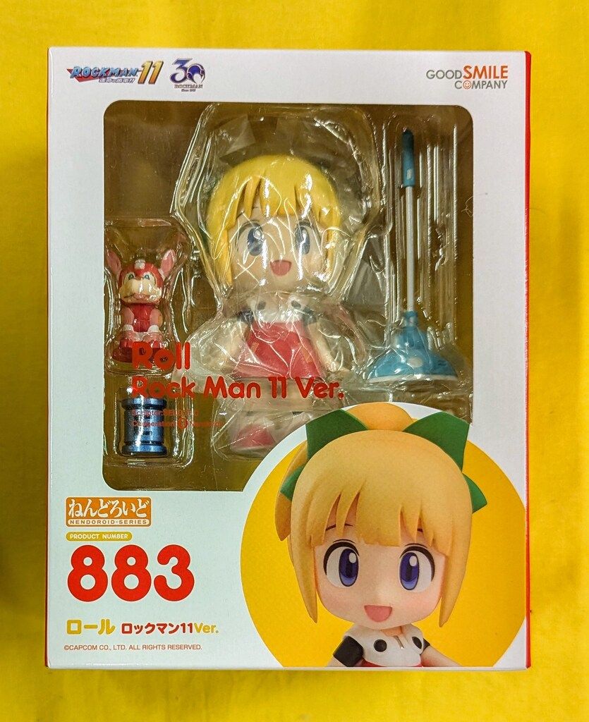 ねんどろいど ロックマン11 ロール 未開封 ねんどろいど ロックマン11