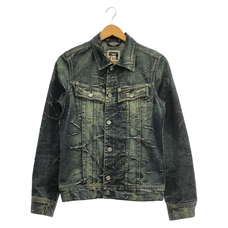中古】G-STAR RAW デニムジャケット サイズS 紺 191110126 ジースター 