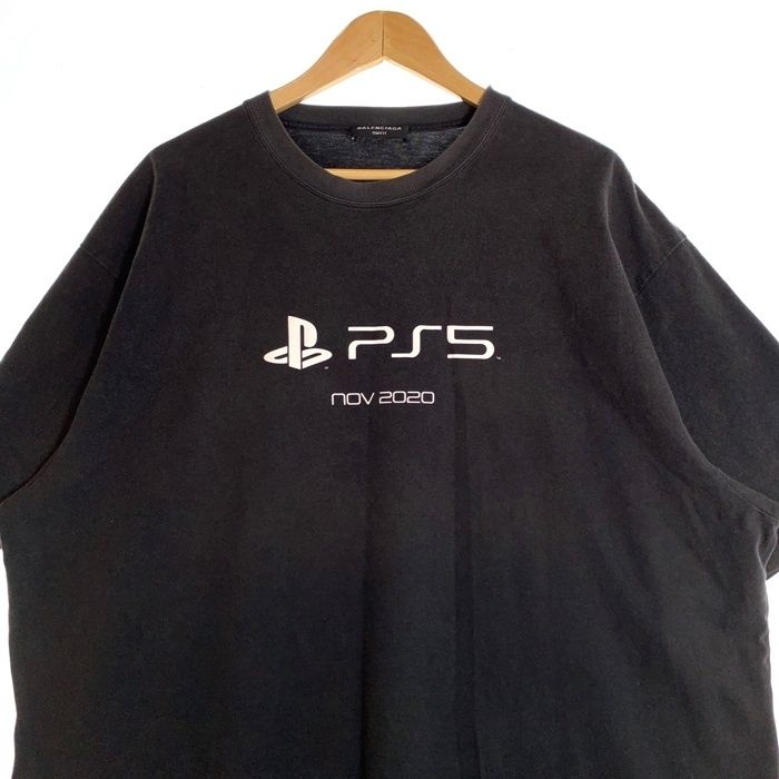 バレンシアガ プレイステーション5 コラボTシャツ Mサイズ ブラック