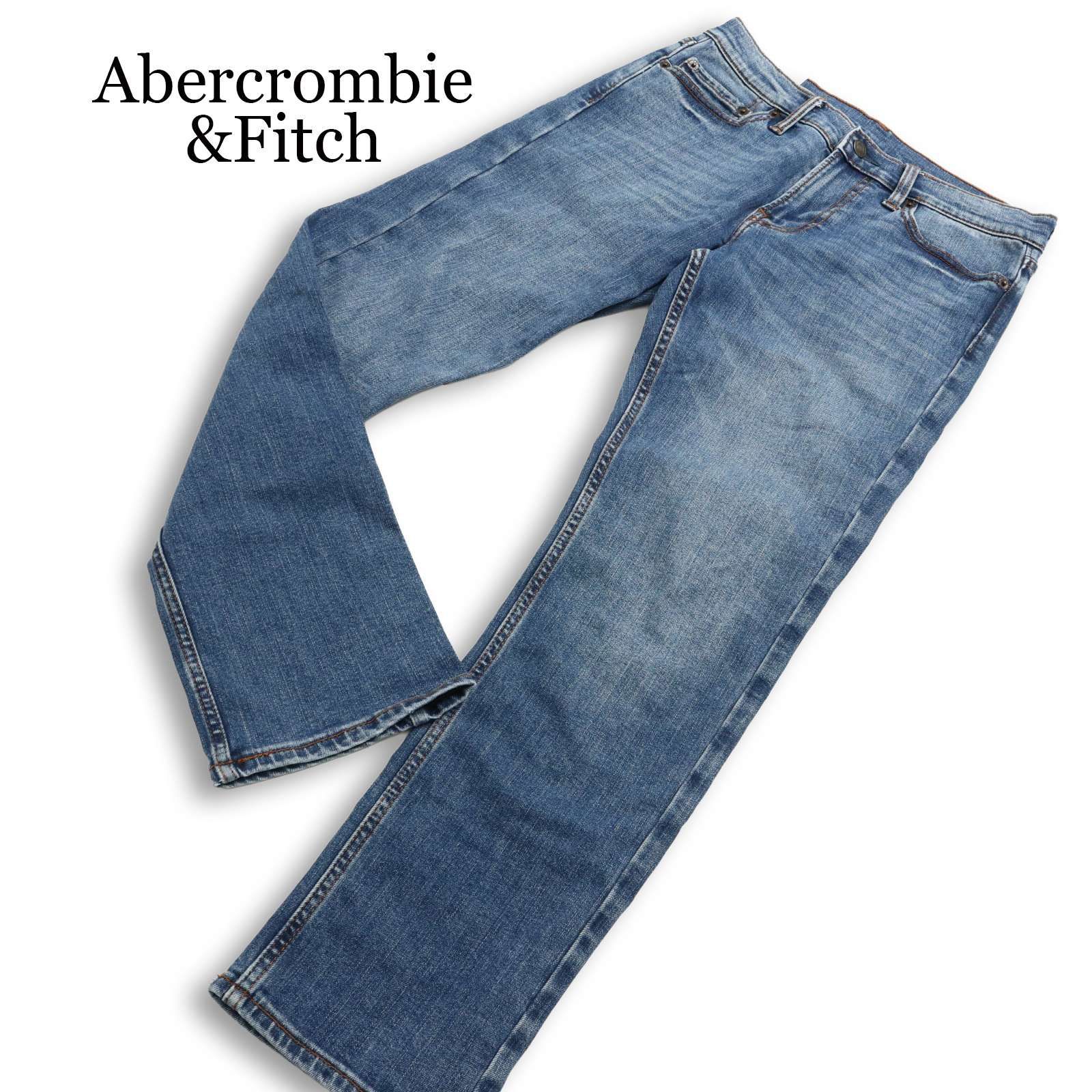 Abercrombie&Fitch アバクロンビー＆フィッチ 加工☆ スリム 