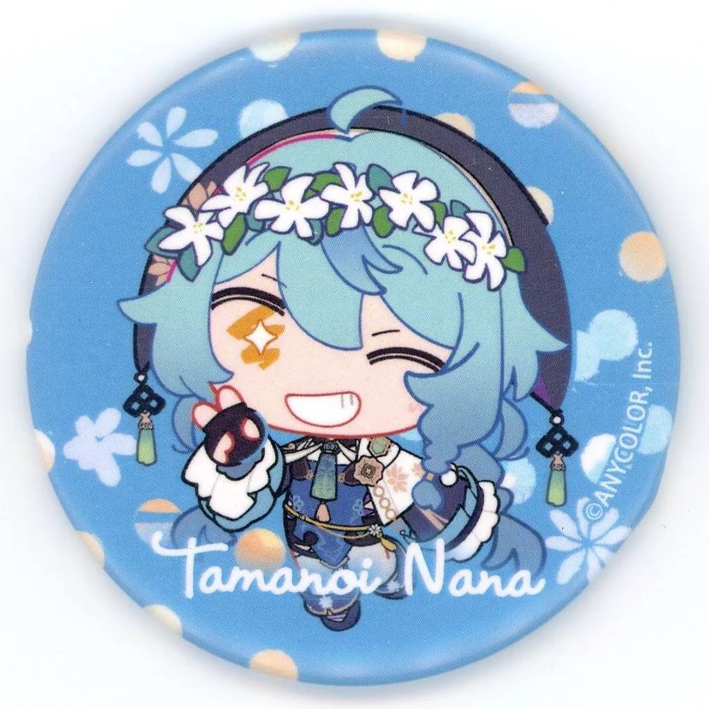 中古】バッジ・ピンズ 珠乃井ナナ(花冠ver.) 「バーチャルYouTuber に