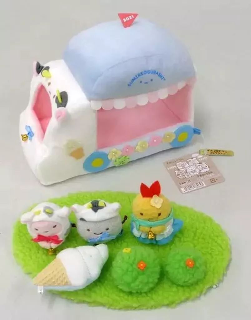 すみっコぐらし　2021　干支ぬいぐるみセット　丑年 おもちゃ 【】ぬいぐるみ 6体セット 干支ぬいぐるみ(丑年) 「すみっコ