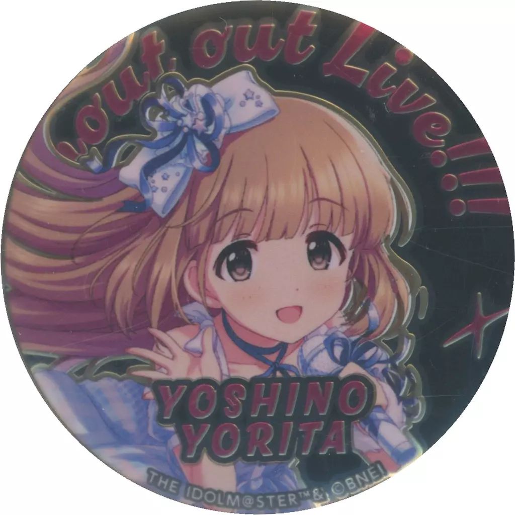 中古】バッジ・ピンズ 依田芳乃(Shout out Live!!! ver.) 公式メタル缶
