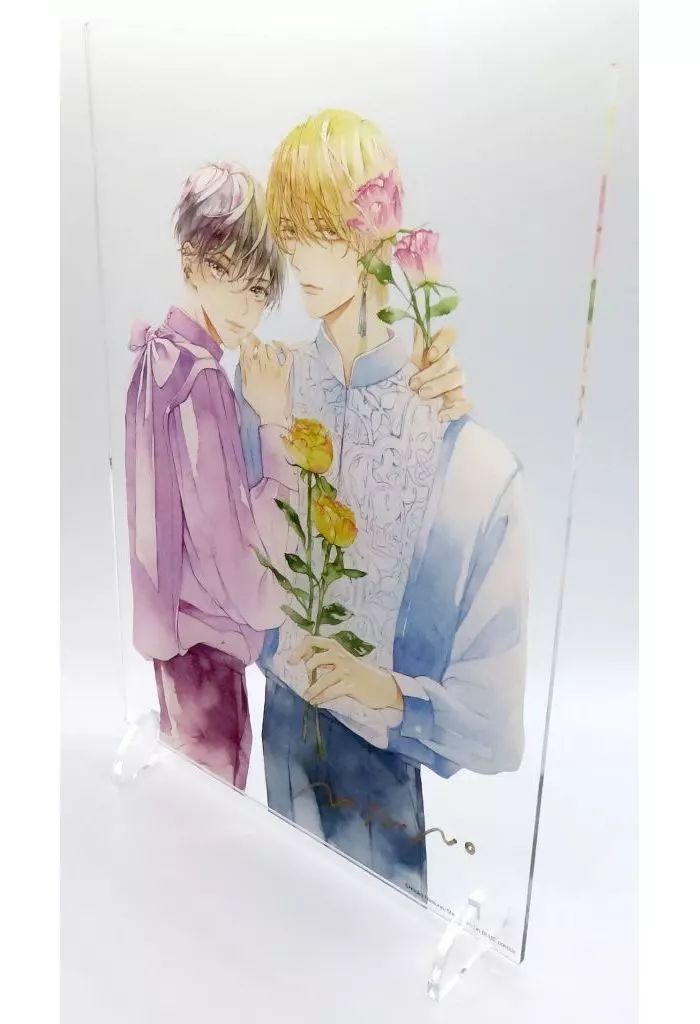 中古】アクリルスタンド・アクリルパネル 夏野寛子イラスト 直筆サイン