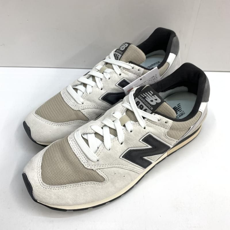 中古】New Balance CM996SL2 スニーカー オフホワイト 27.5cm