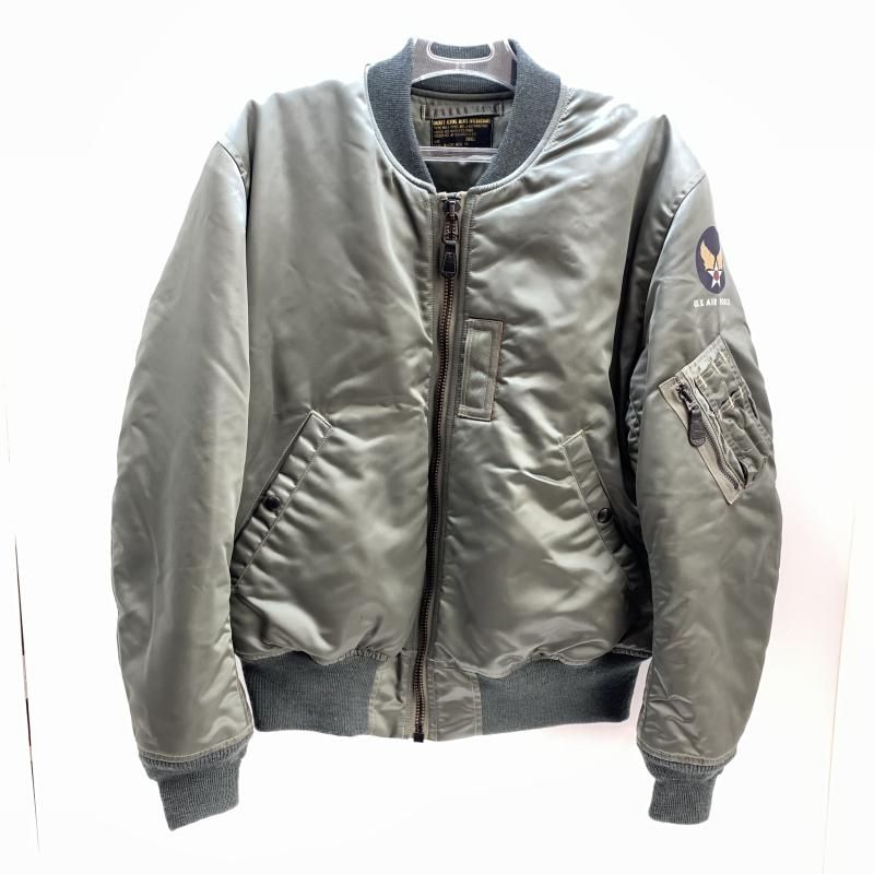 【中古】THE REAL McCOY MA-1 フライトジャケット S カーキ リアルマッコイ[92][240092326886] 中古】THE REAL McCOY MA-1 フライトジャケット S カーキ リアル