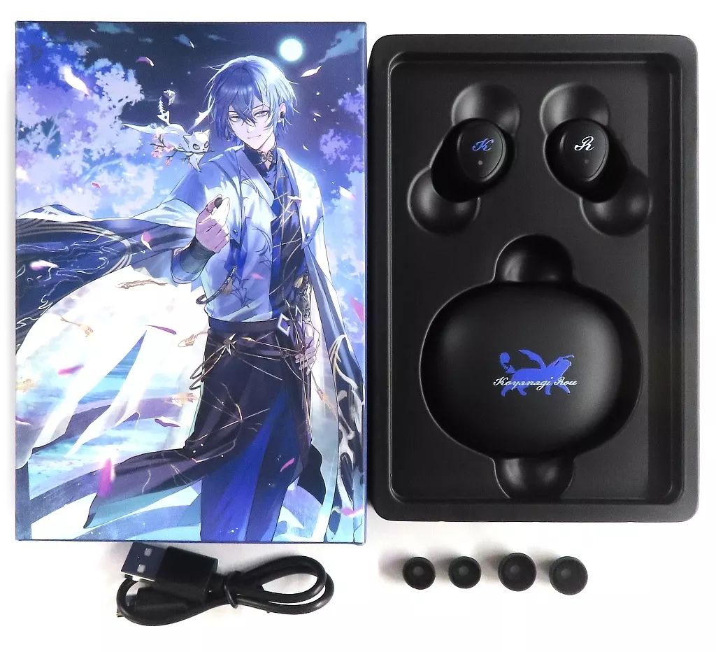 中古】ヘッドフォン 小柳ロウ ワイヤレスイヤホン ANIMA AOW04