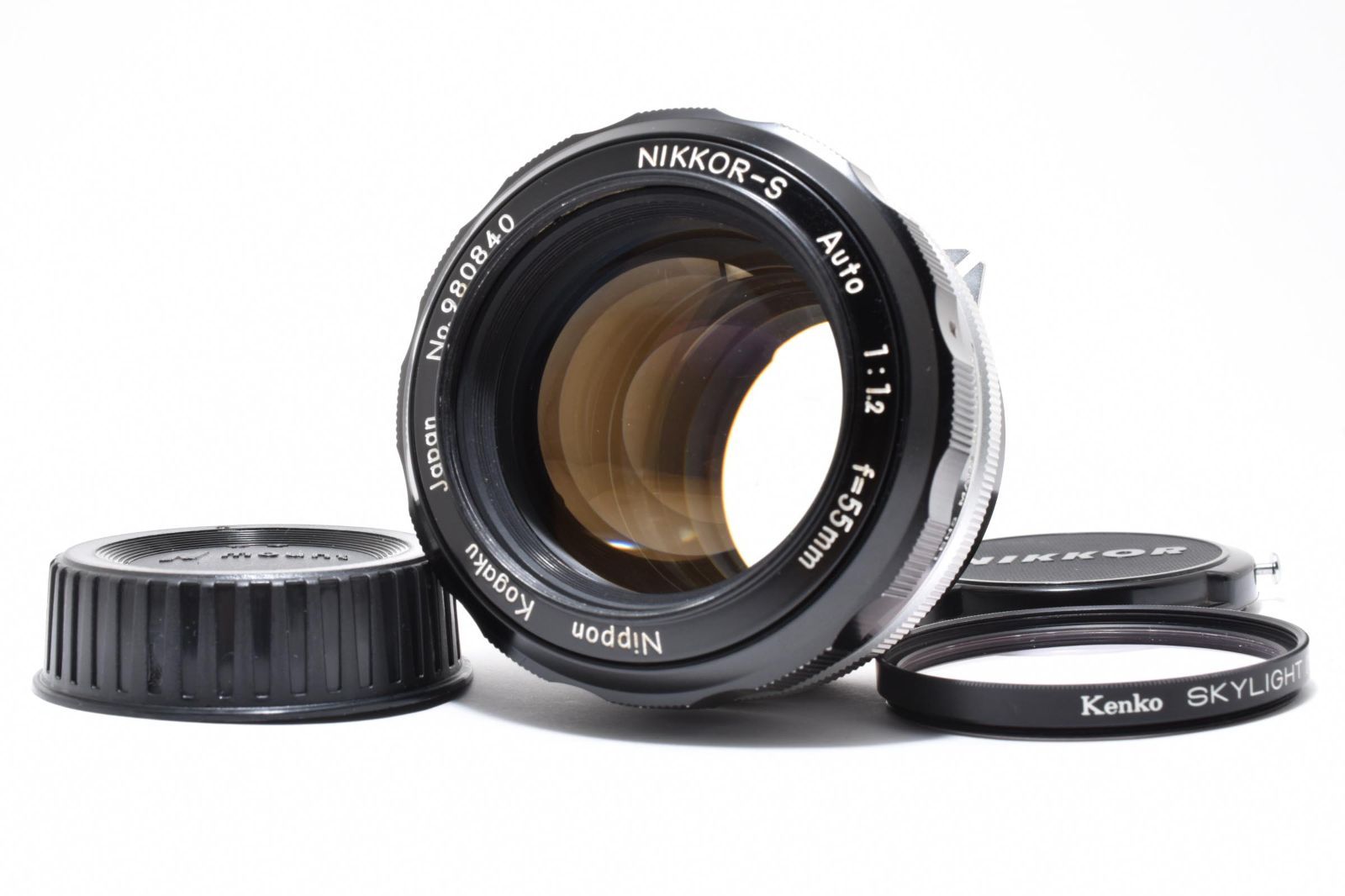 美品】ニコン Nippon Kogaku Nikon Nikkor P.C 10.5cm 105mm f/2.5 単