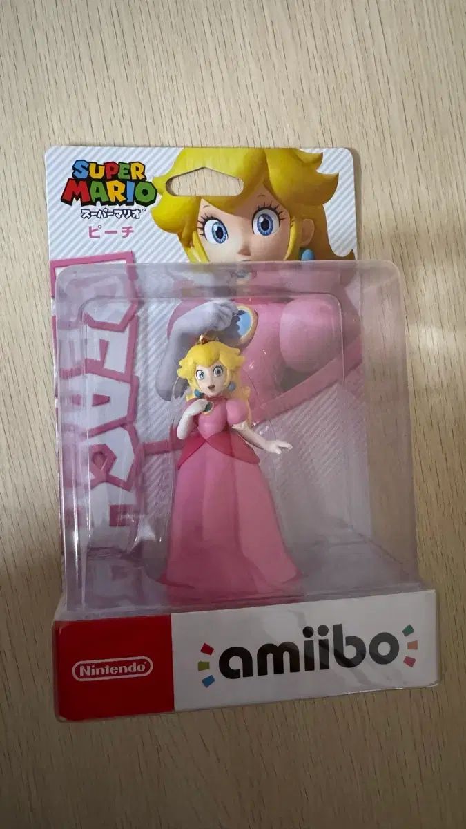 スーパー マリオ ピーチ amiibo 未開封品