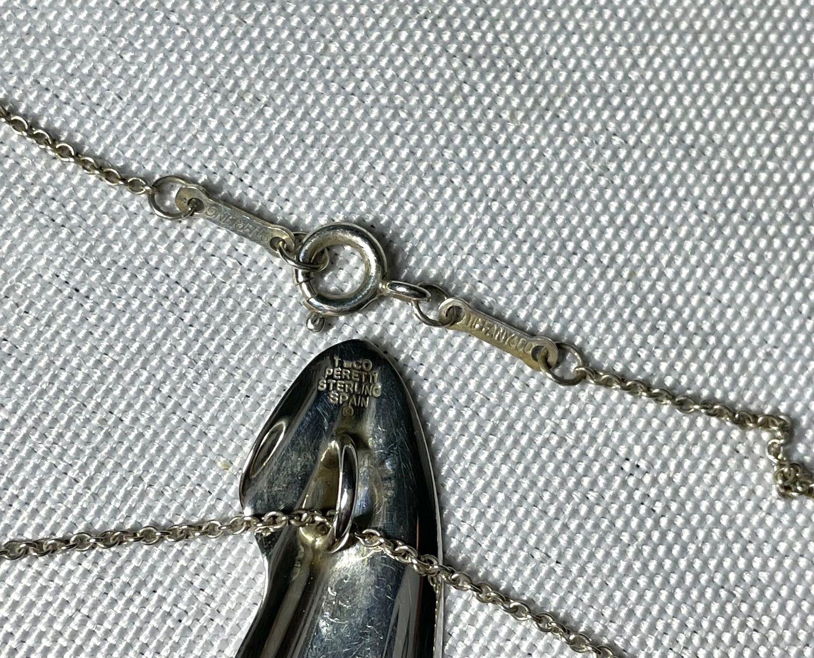 美品 希少 TIFFANYティファニー エルサペレッティ ハイタイド フェザー 