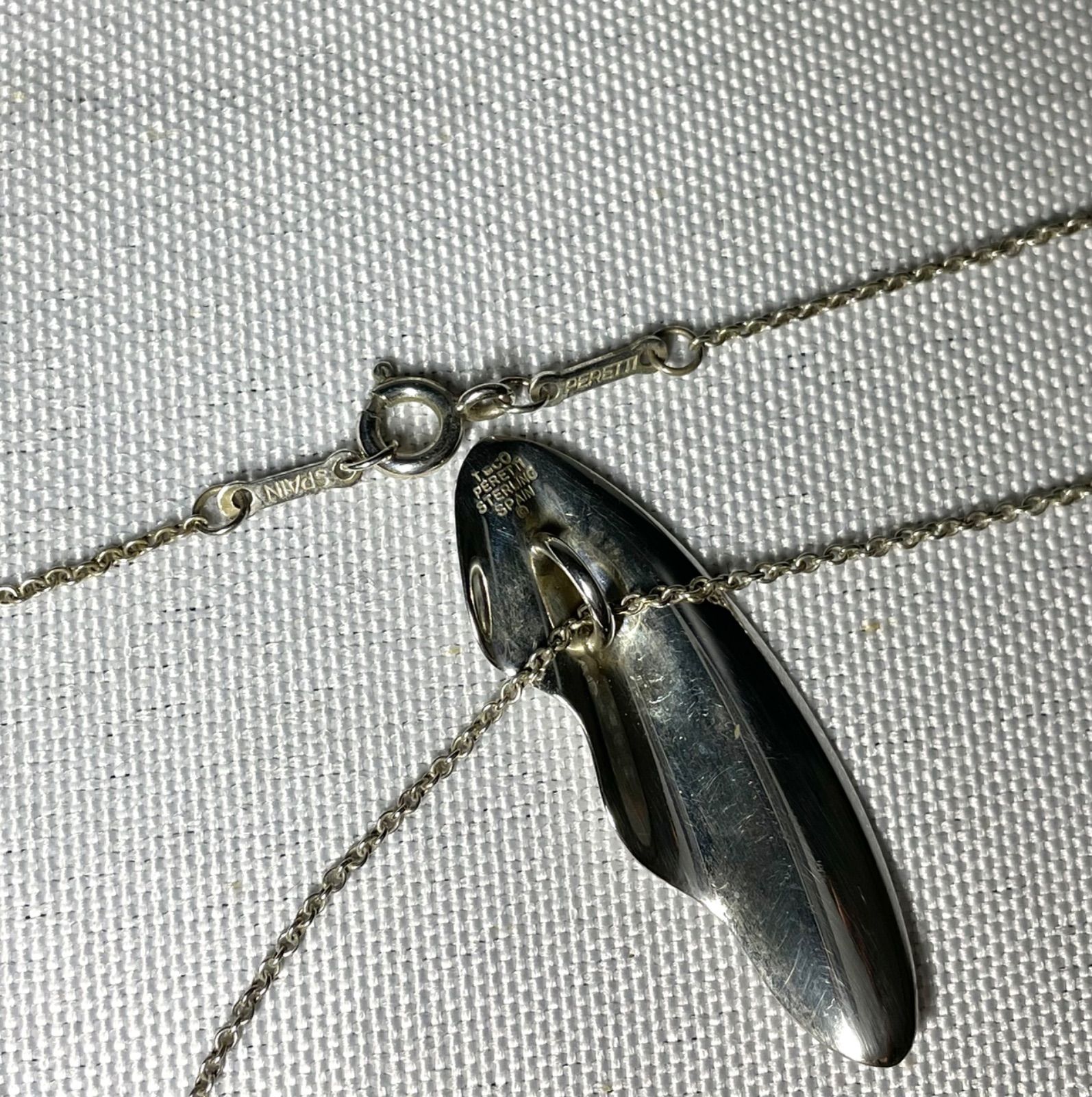 美品 希少 TIFFANYティファニー エルサペレッティ ハイタイド フェザー 