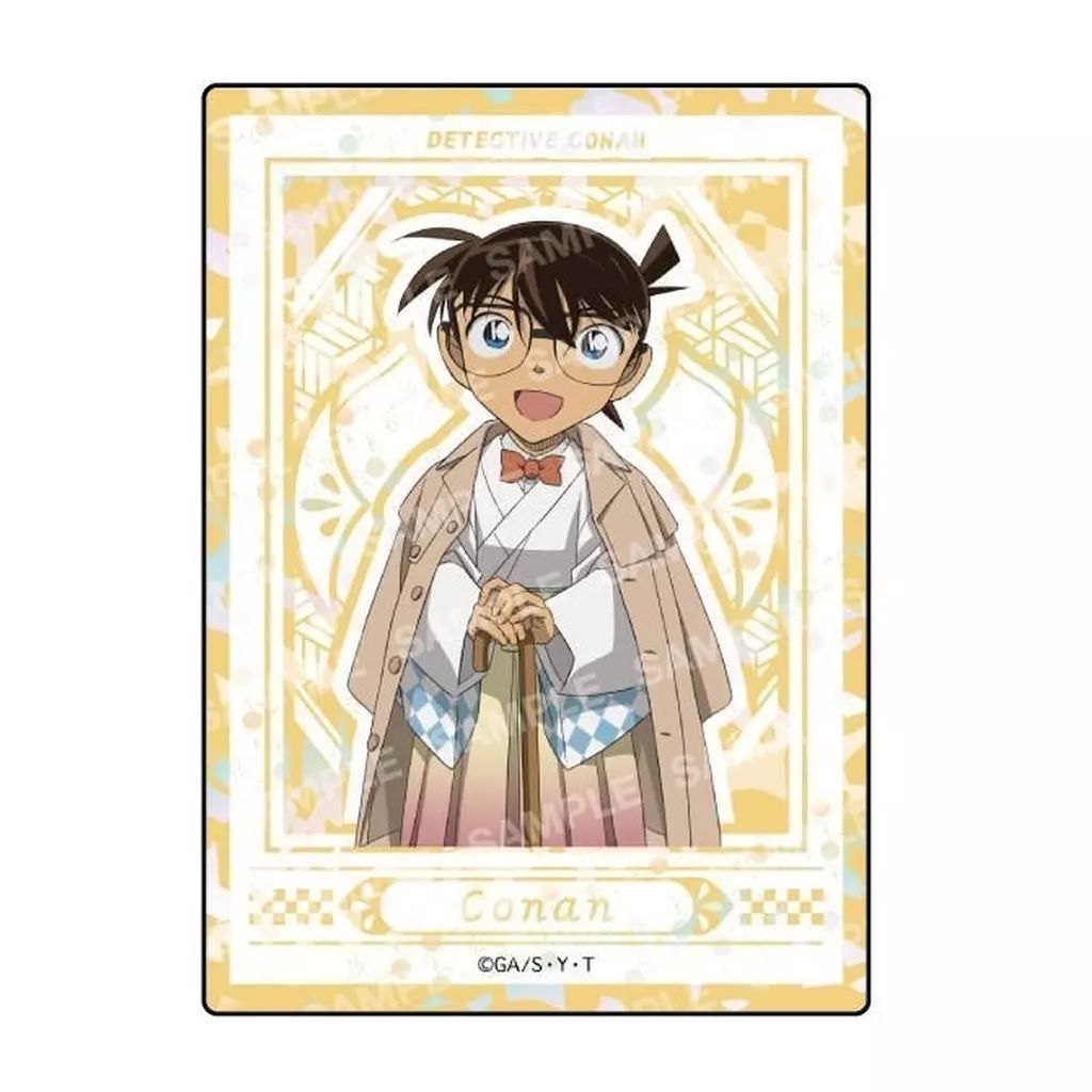 中古】キャラカード 江戸川コナン(レア箔押し) 「名探偵コナン