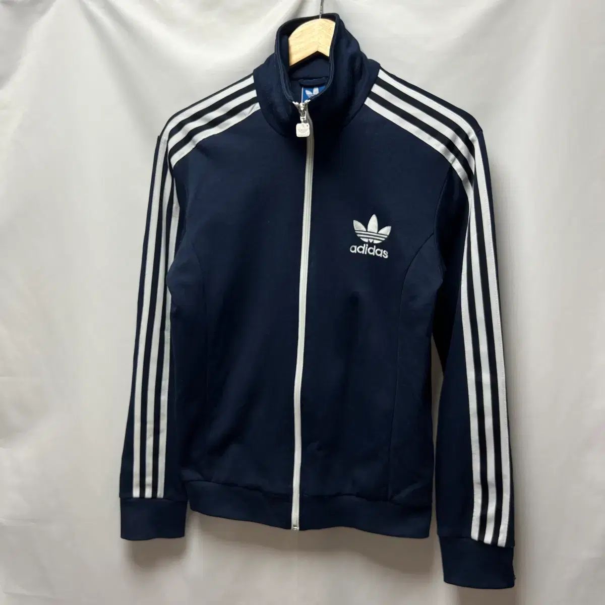 希少アディダス トラックジャケット 茶色×水色 ヨーロッパTT M 正規品