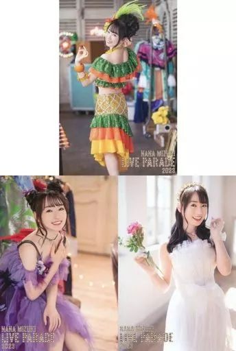 中古】ポストカード 水樹奈々 ポストカードB(3枚セット) 「NANA MIZUKI