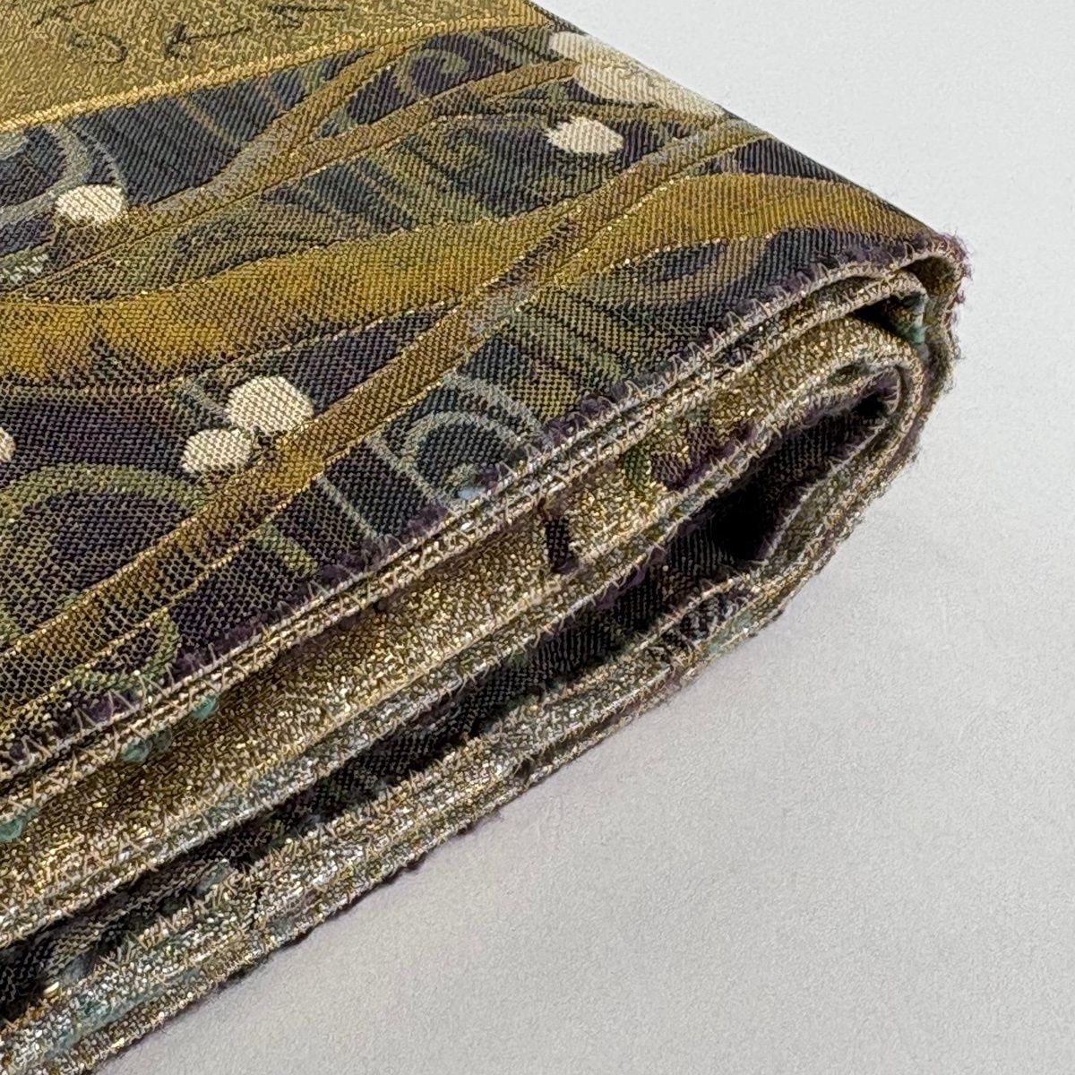 丸帯 名品 プラチナ本金箔 壱阡八百口織 琳派三壽奏 色紙 短冊 丸帯 名品 プラチナ本金箔 壱阡八百口織 琳派三壽奏 色紙 短冊