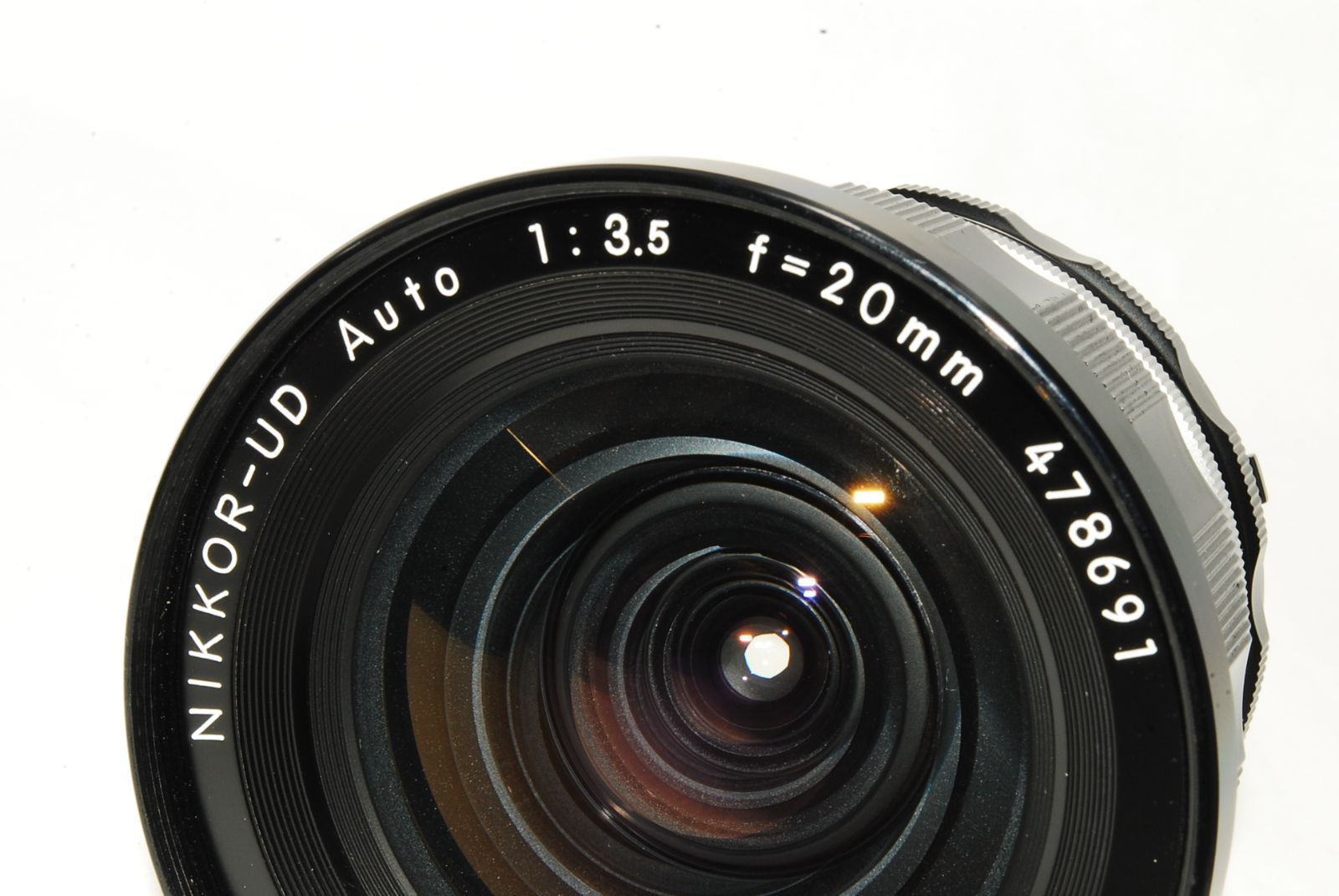 Nikon MFレンズ Ai 20mm F3.5s ニコンNikkor-UD Auto 20mm F3.5レンズ 20mm
