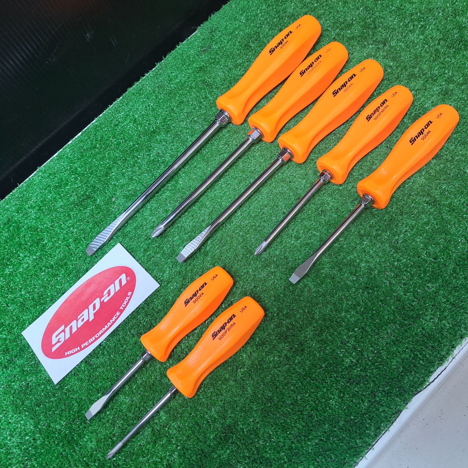 美品】◇スナップオン(Snap-on) スクリュードライバーセット SDDX70AO 