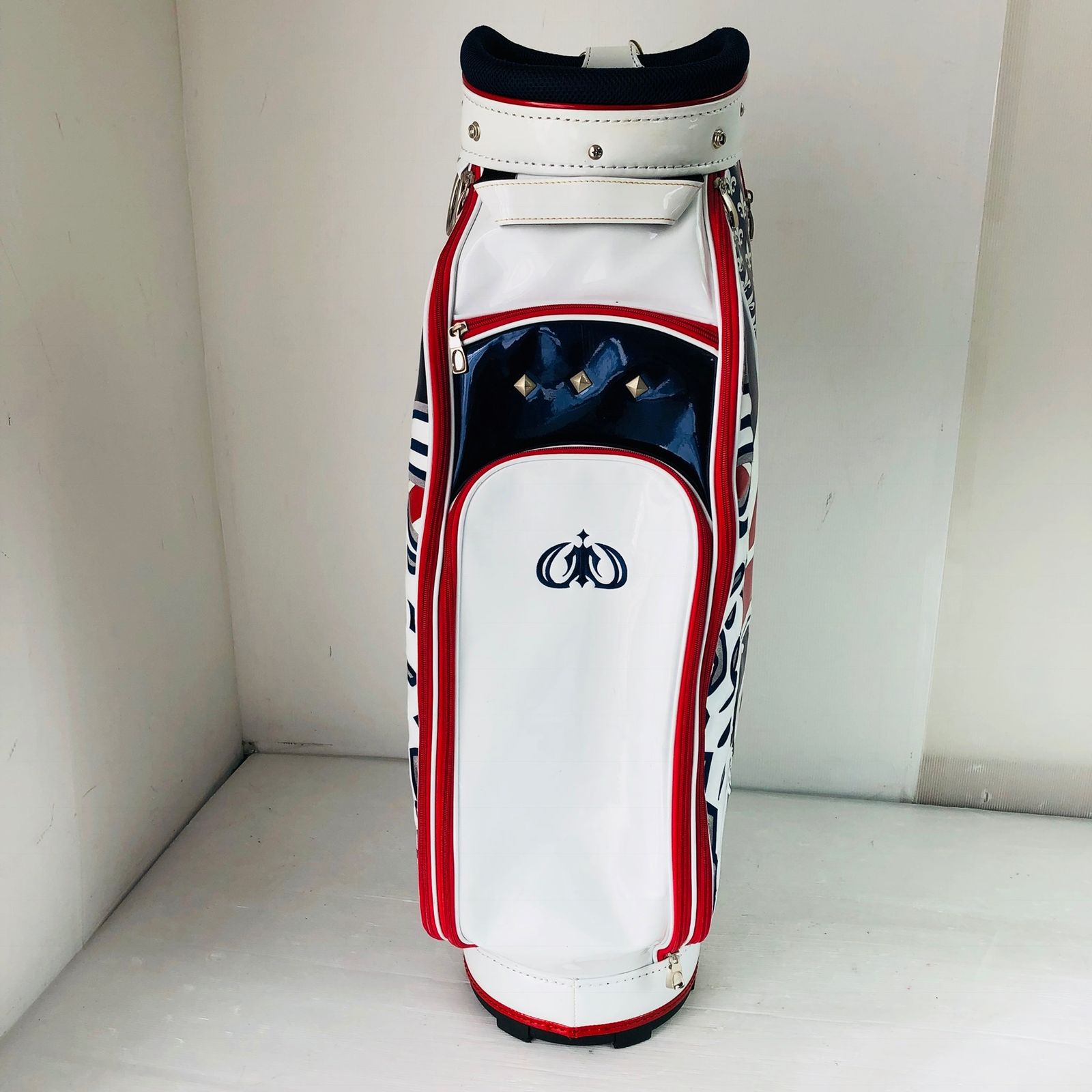 エナメル キャディバッグ