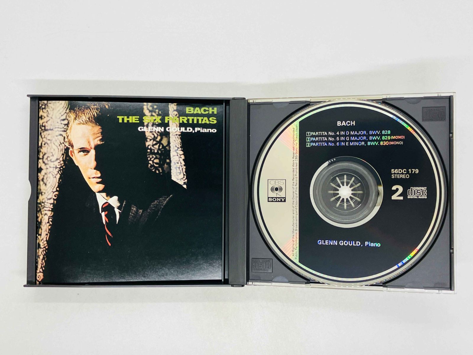 2CD バッハ パルティータ / グレン・グルード / BACH THE SIX PARTITAS