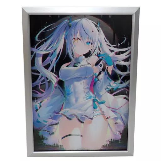 ポスター A4メタルポスター リン☆ユウイラスト 「絵師100人展 11 