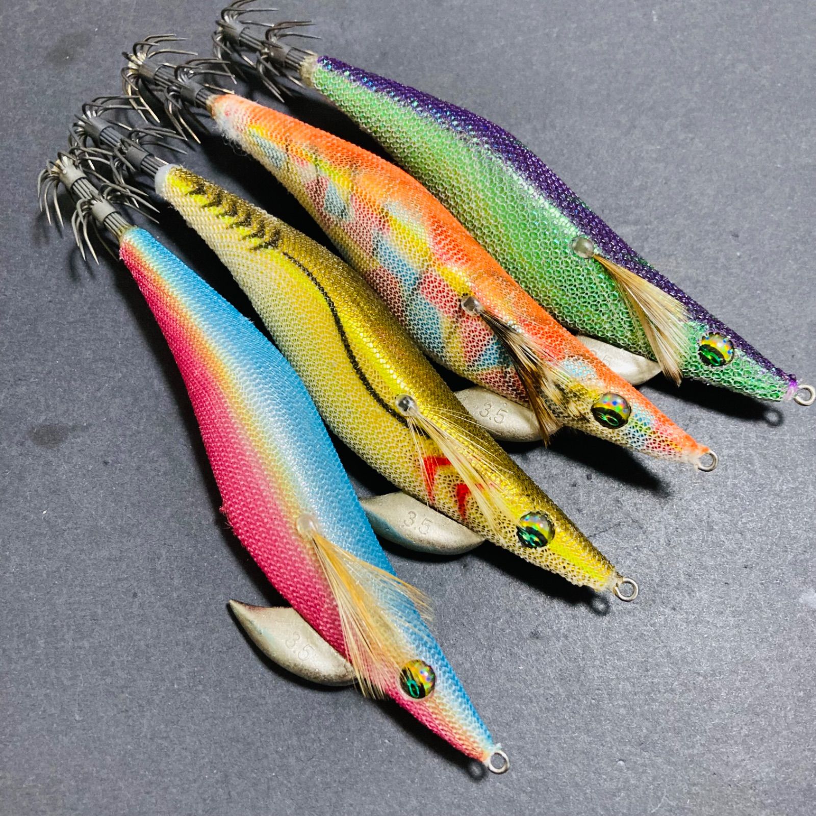 エメラルダス ダートII 3.5号 グルクンナイト エギ エギセット