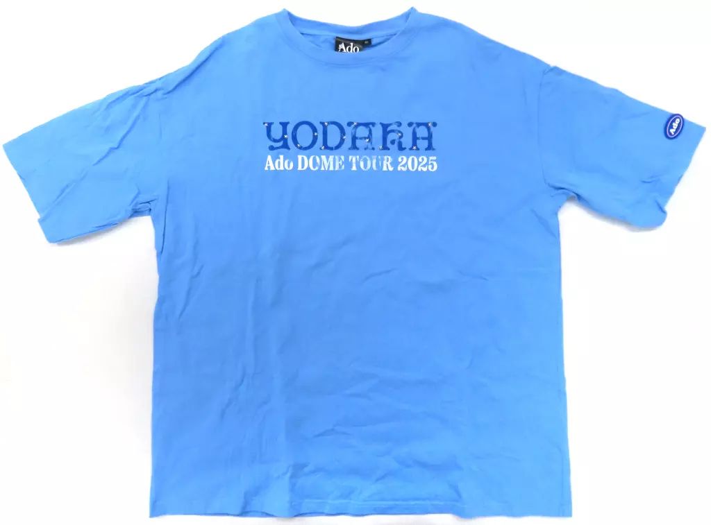 中古】Tシャツ Ado ファッショナブル『よだか』Tシャツ-d ライトブルー