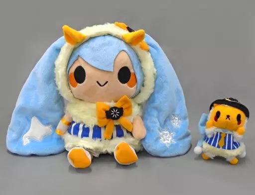 中古】ぬいぐるみ みくにくま 雪ミク × ジンギスカンのジンくん