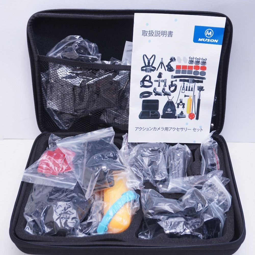 GoPro HERO7 BLACK ウェアラブルカメラ MUSONアクセサリーキット付属 