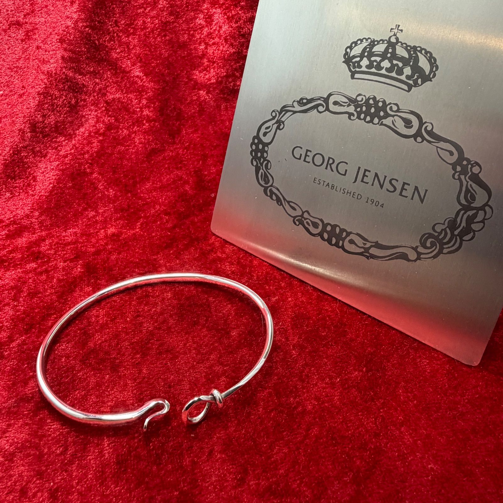 美品 バングル TORUN ♯212 ジョージジェンセン/GEORG JENSEN - メルカリ